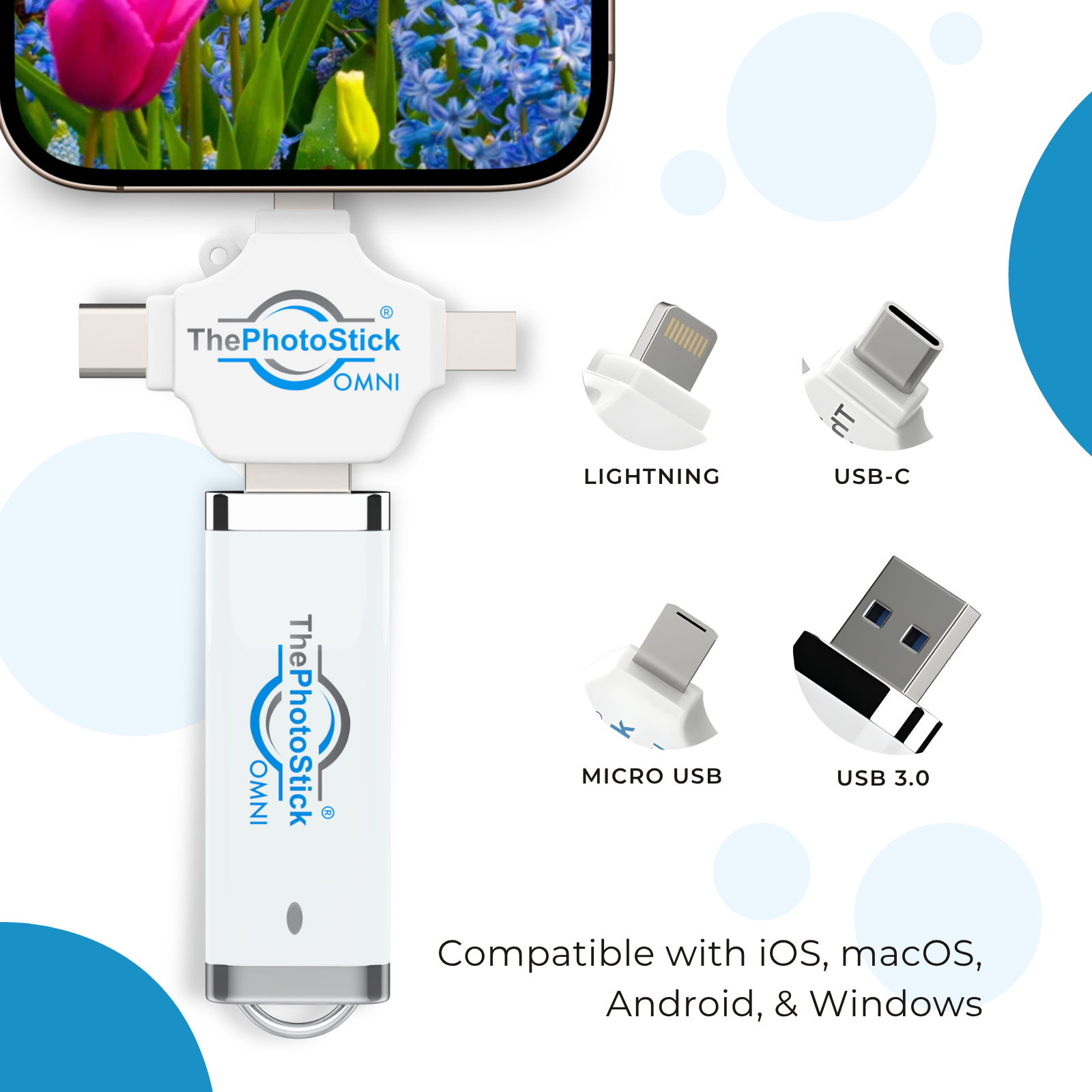 ThePhotoStick® Omni 32GB