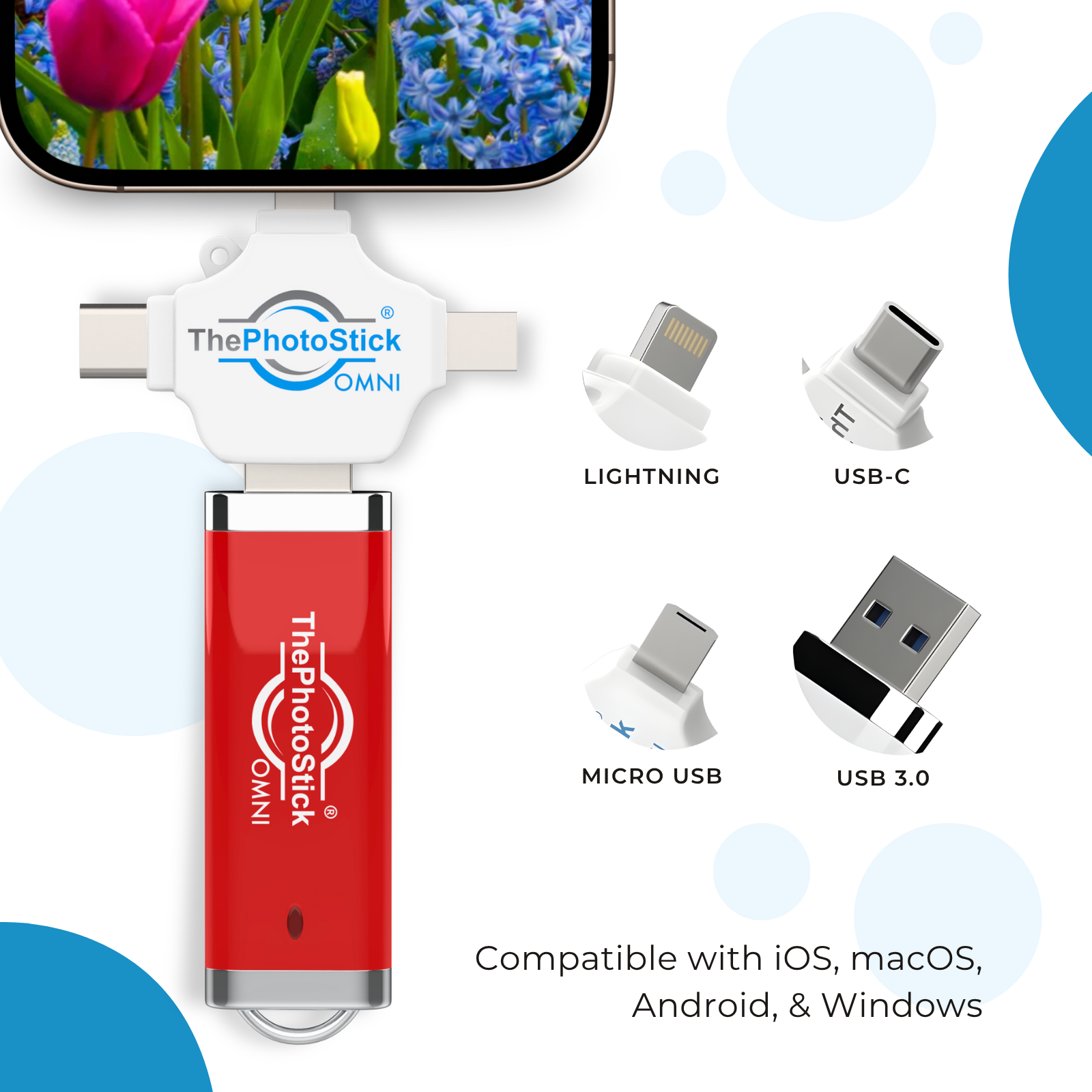 ThePhotoStick® Omni 512GB