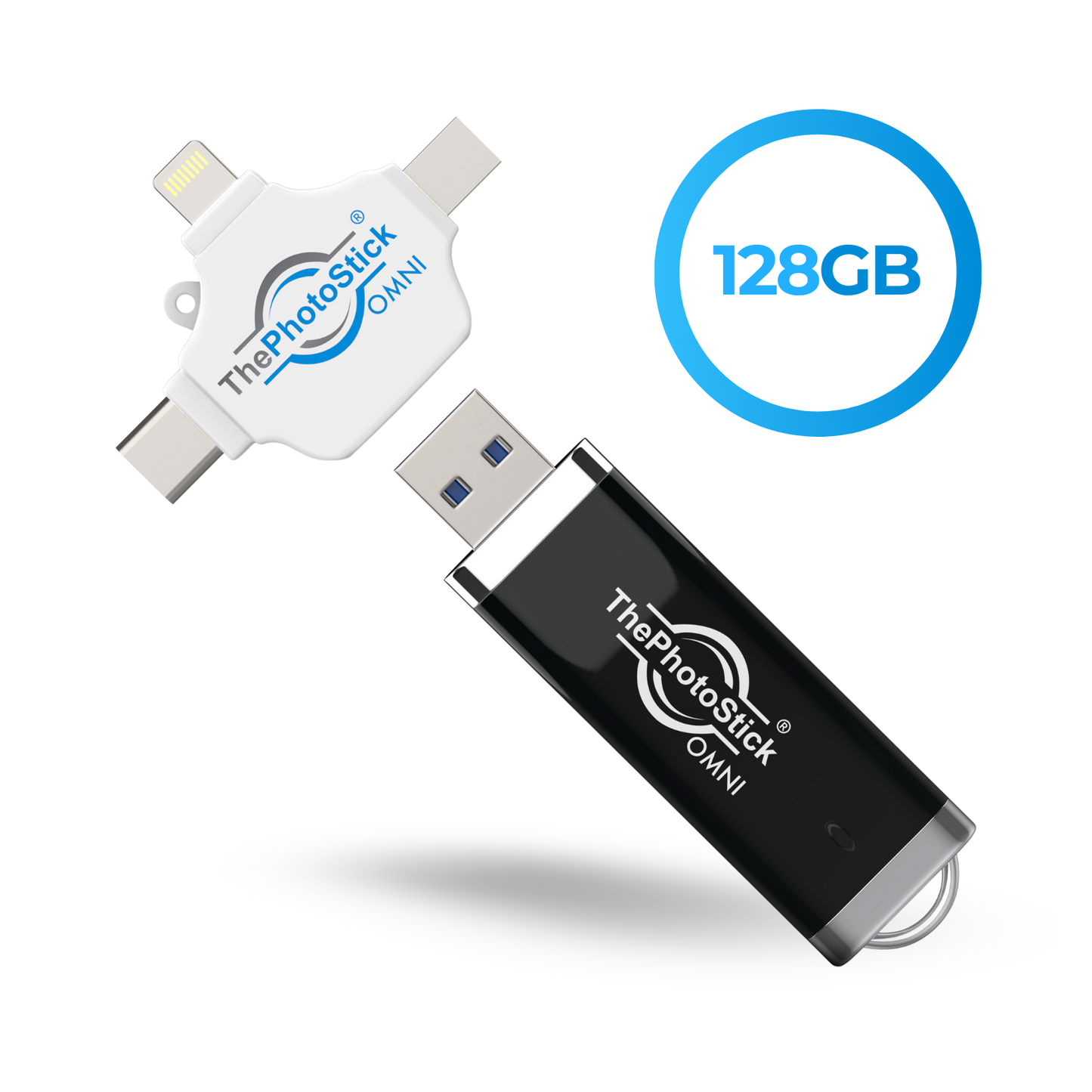ThePhotoStick® Omni 128GB - App Exclusive
