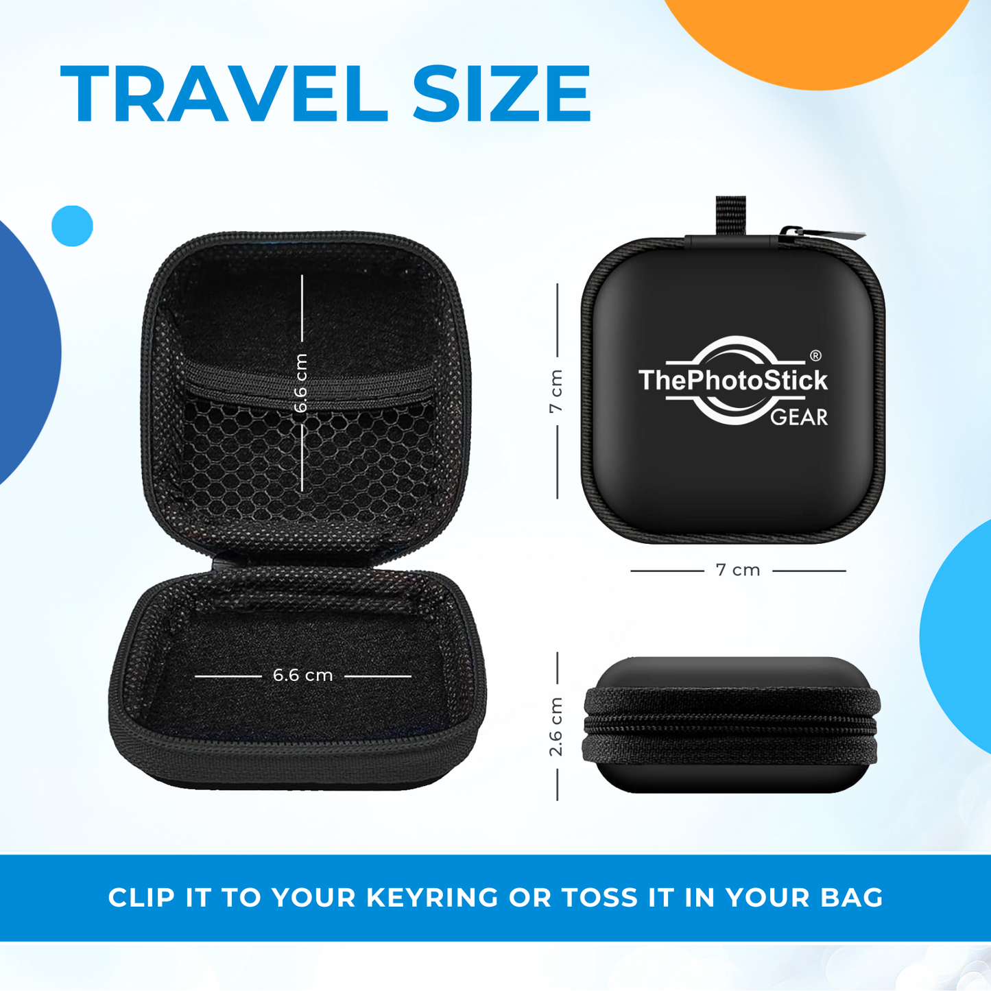 ThePhotoStick® Travel Tech Case