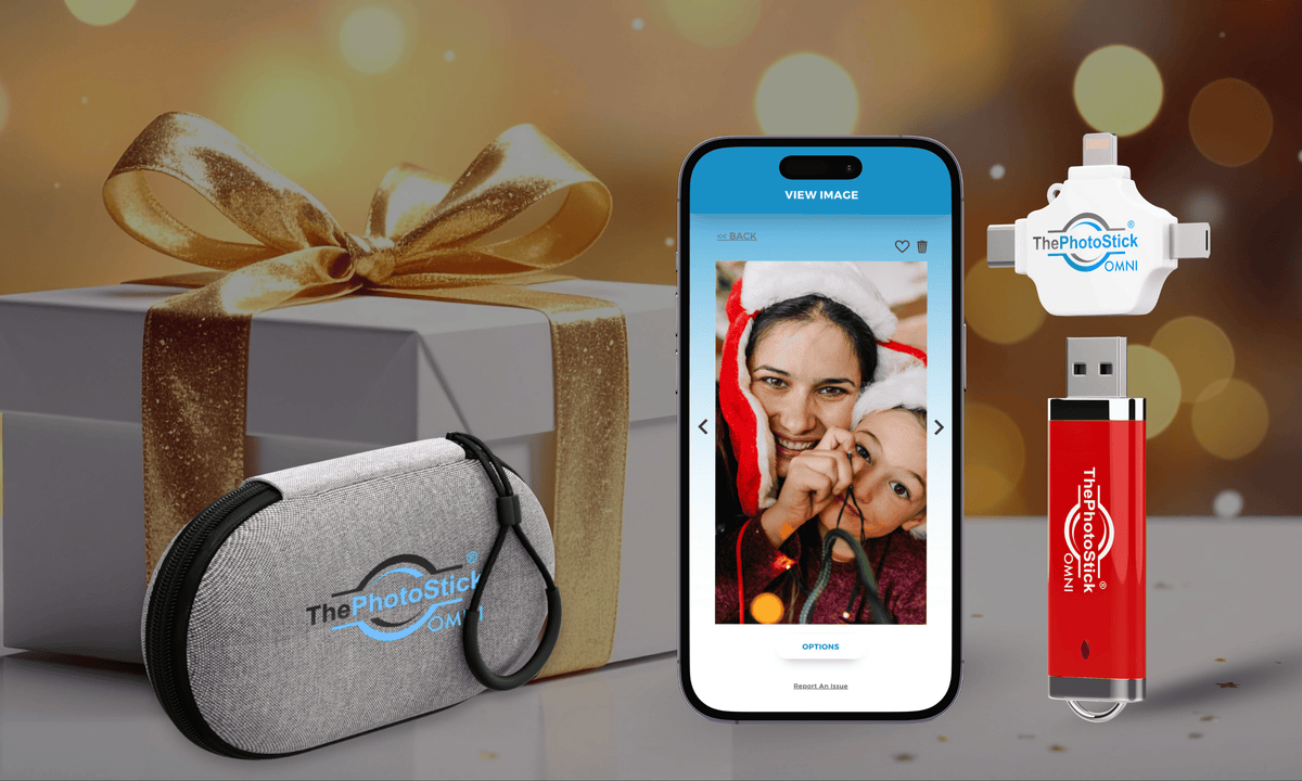 ThePhotoStick Omni Device and Case