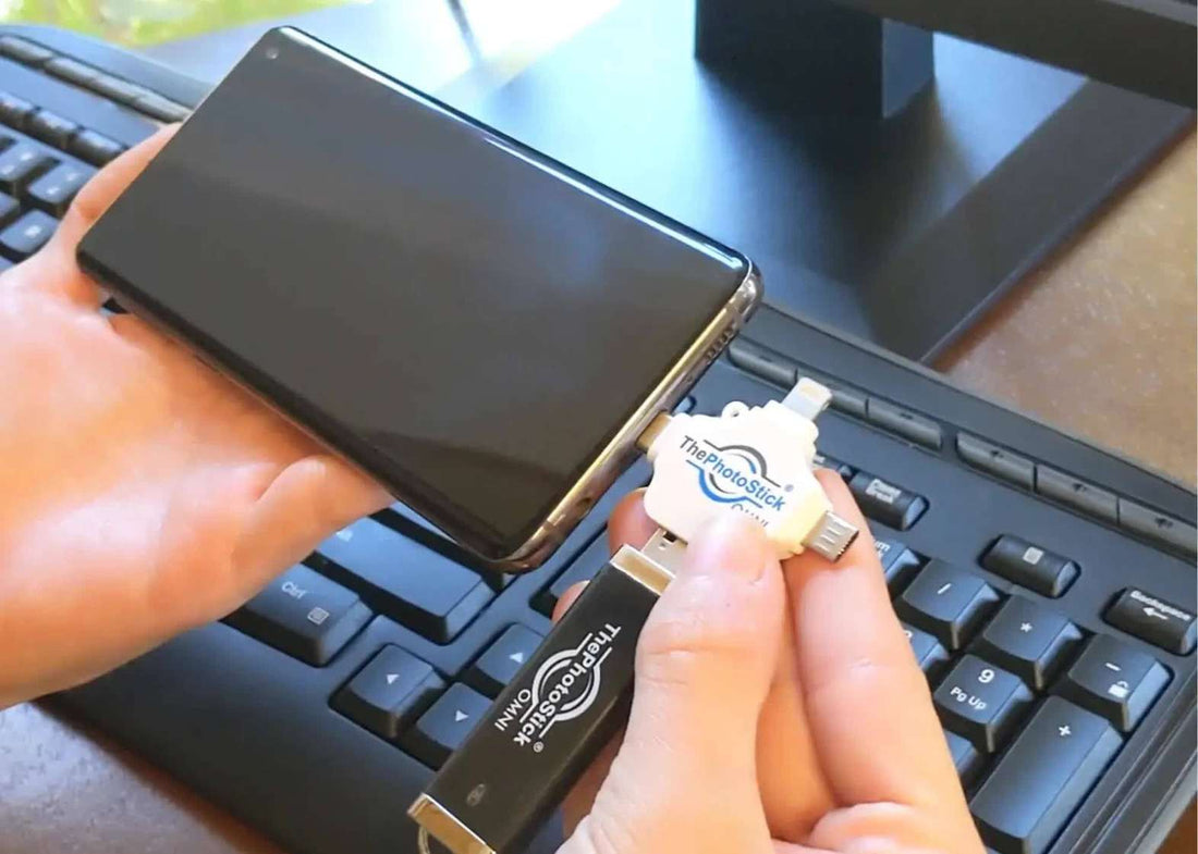 ThePhotoStick Omni photo and video backup device