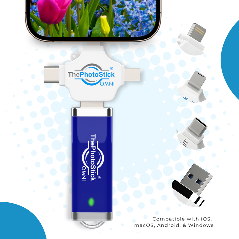 ThePhotoStick Omni USB Backup Drive for Photos & Videos