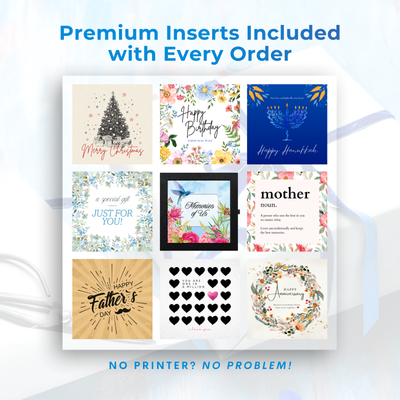 ThePhotoStick® Keepsake Frame Box