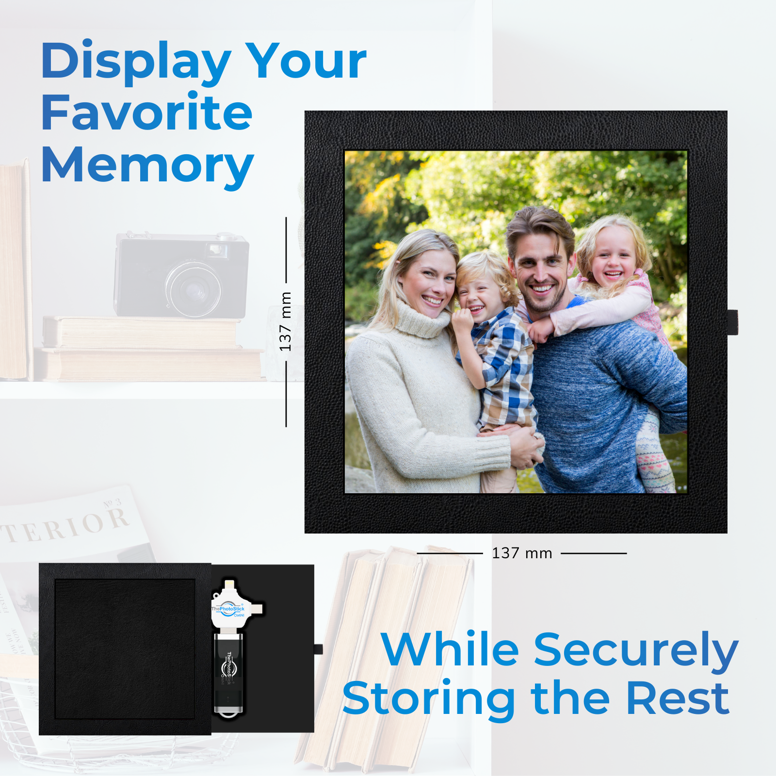 ThePhotoStick® Keepsake Frame Box - App Exclusive