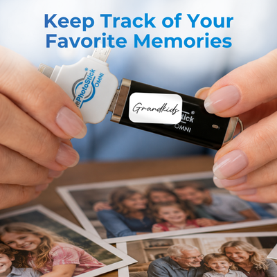 ThePhotoStick® Keepsake Label Kit