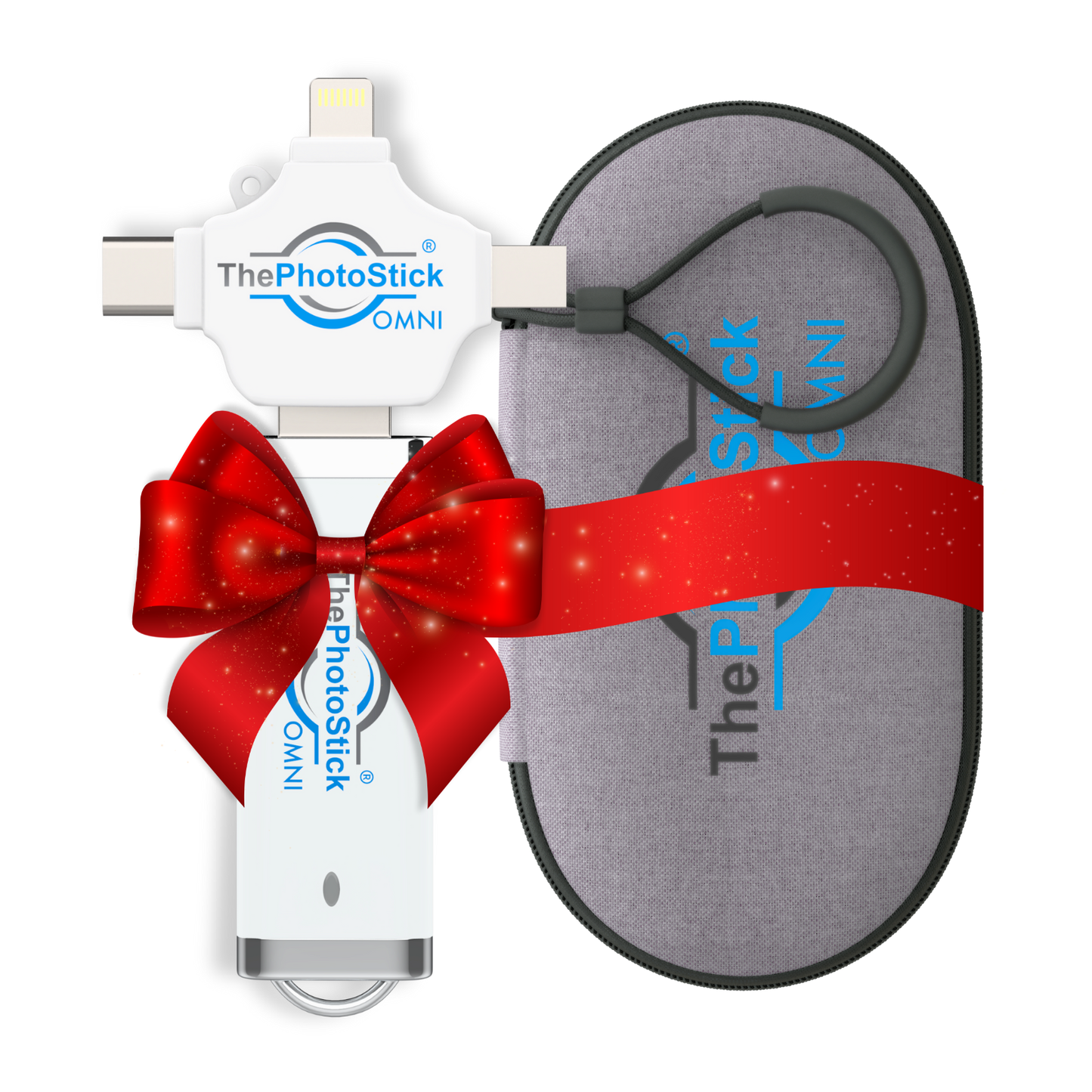 ThePhotoStick® Omni 32GB + Case