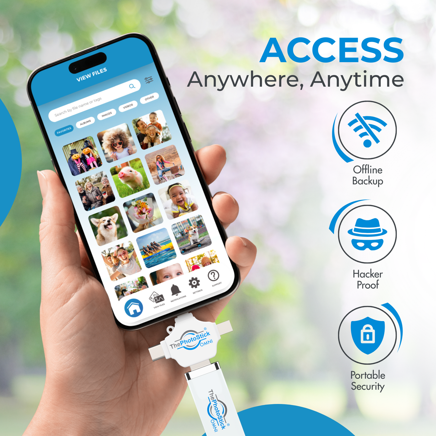 DerPhotoStick® Omni