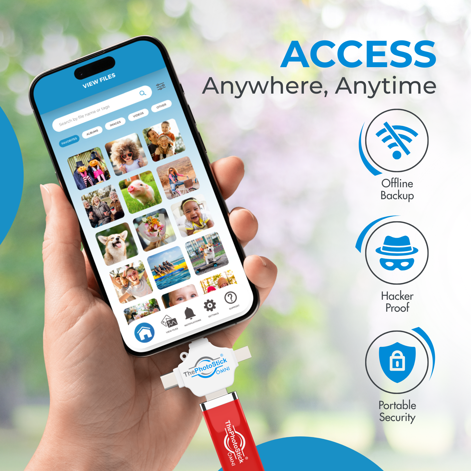 ThePhotoStick® Omni 512GB