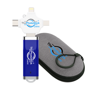 ThePhotoStick Omni 256GB with Protective Case