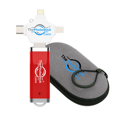 ThePhotoStick Omni 512GB with Protective Case