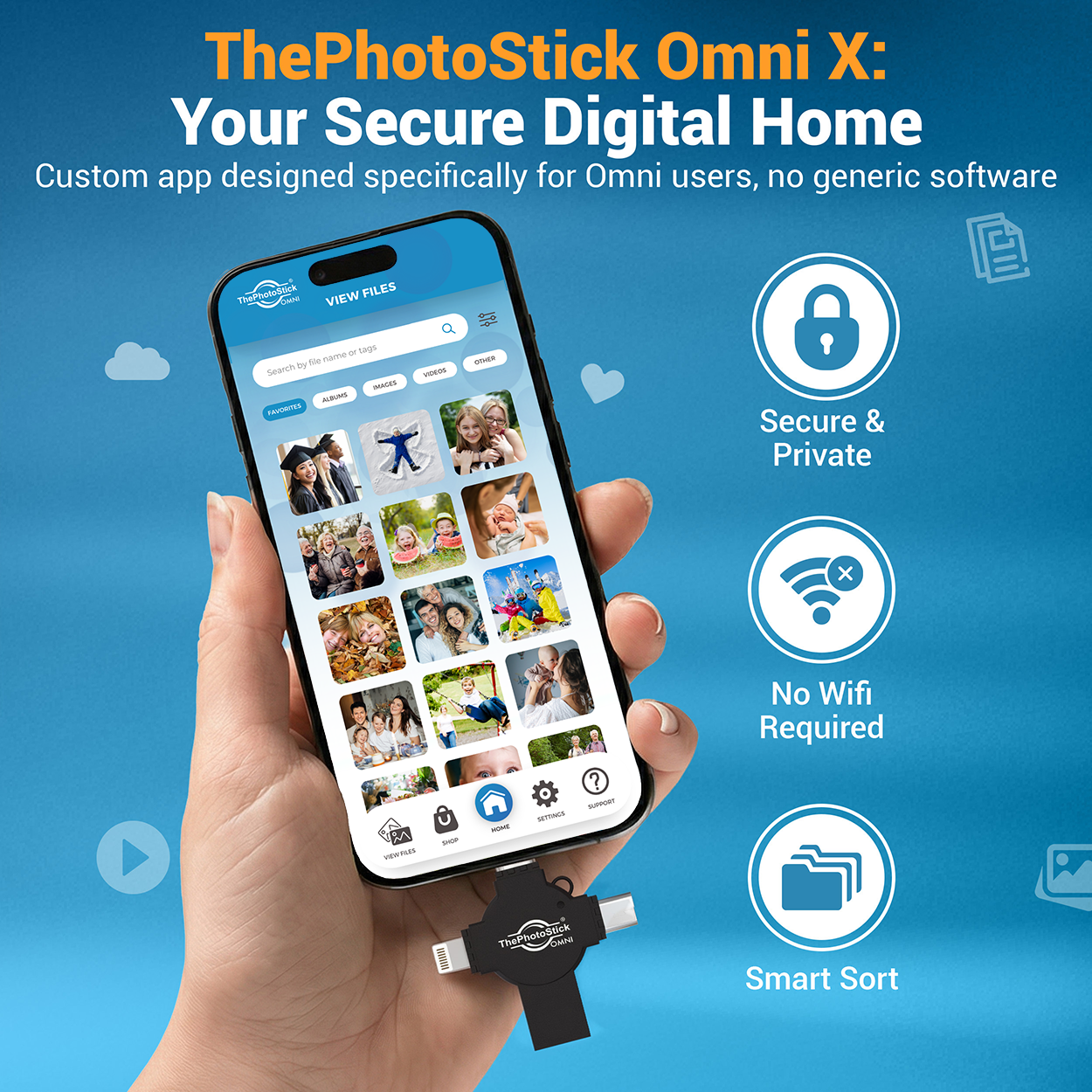 ThePhotoStick Omni X attributes