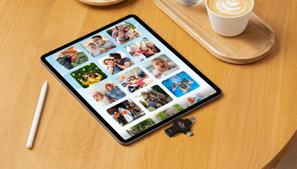 Saving photos at home