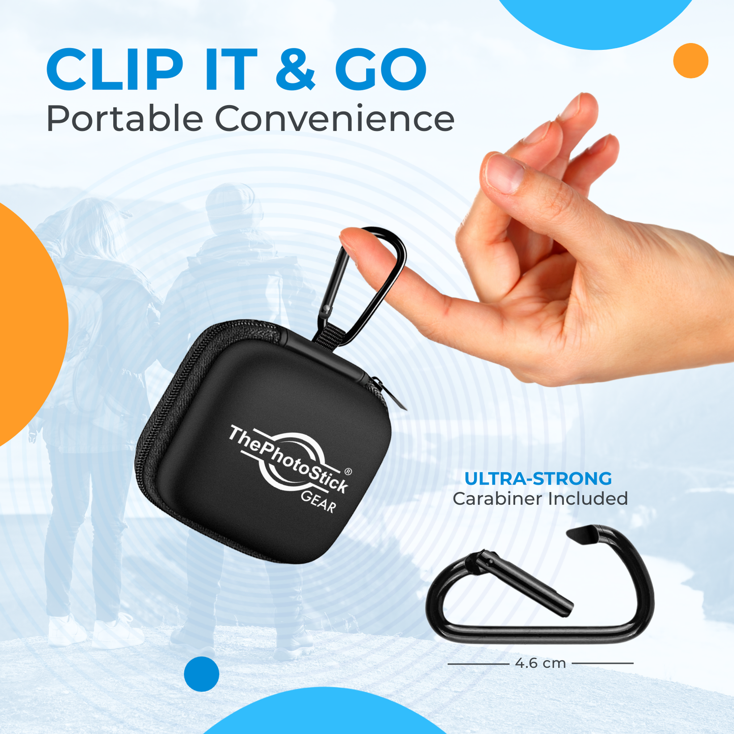 ThePhotoStick® Travel Tech Case!