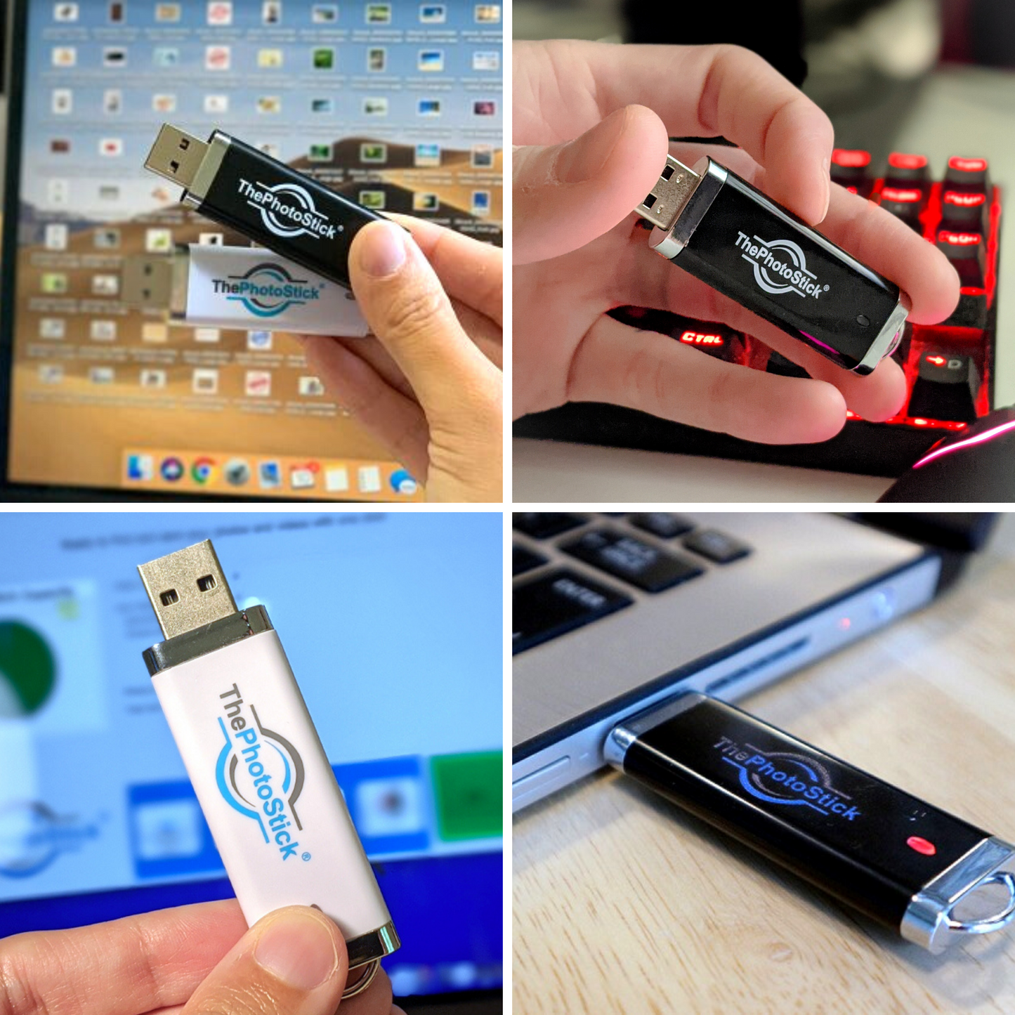 ThePhotoStick® 256 GB für PC und Mac