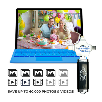 Buy 2 ThePhotoStick® Omni 128GB, Get 2 FREE