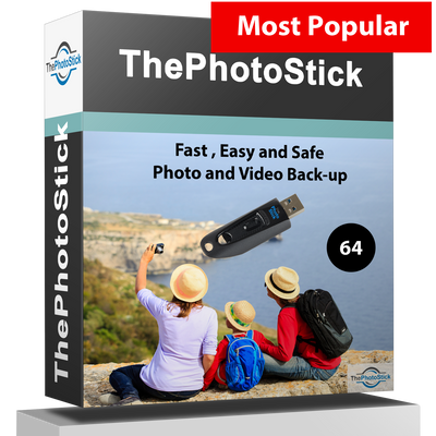 ThePhotoStick® 64 GB for PC and Mac